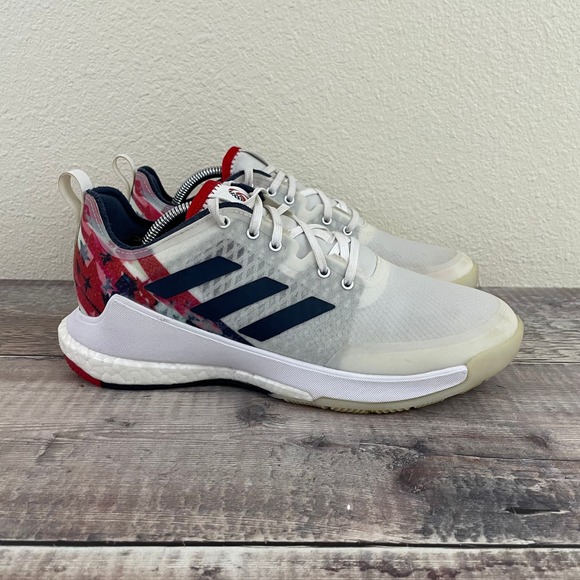 Adidas Crazyflight USA Volleyball Shoes Women's 7.5 Red White Blue - Picture 2 of 12